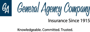 General Agency Company logo, insurance since 1915.