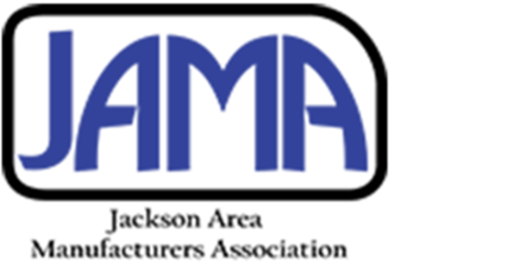 JAMA logo, Jackson Area Manufacturers Association.