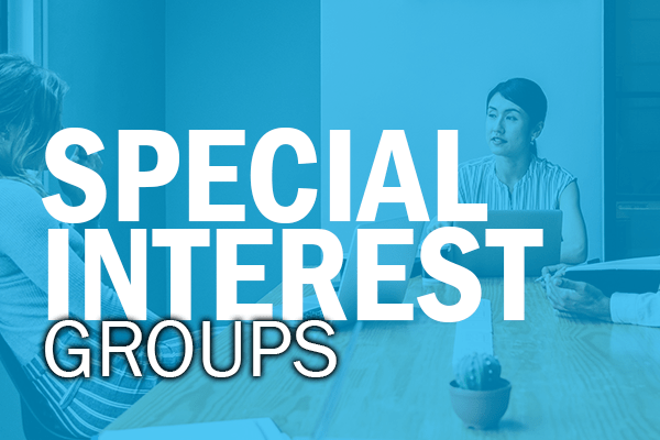 Meeting of special interest groups discussion