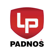 Padnos company logo with red shield