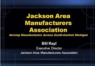 Jackson Area Manufacturers Association, Michigan services.